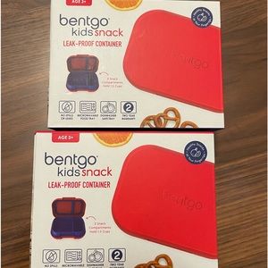 TWO Bentogo snack boxes